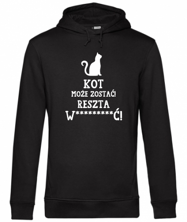 Kot może zostać - reszta w...