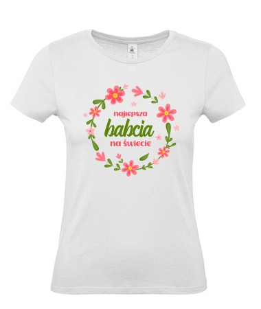 Najlepsza babcia [kwiaty]